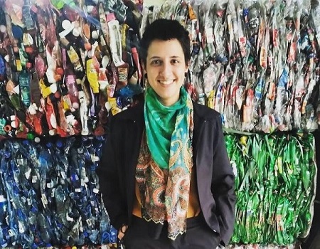 Flavia Natero lider de unidade Recicleiros 1 papo reto