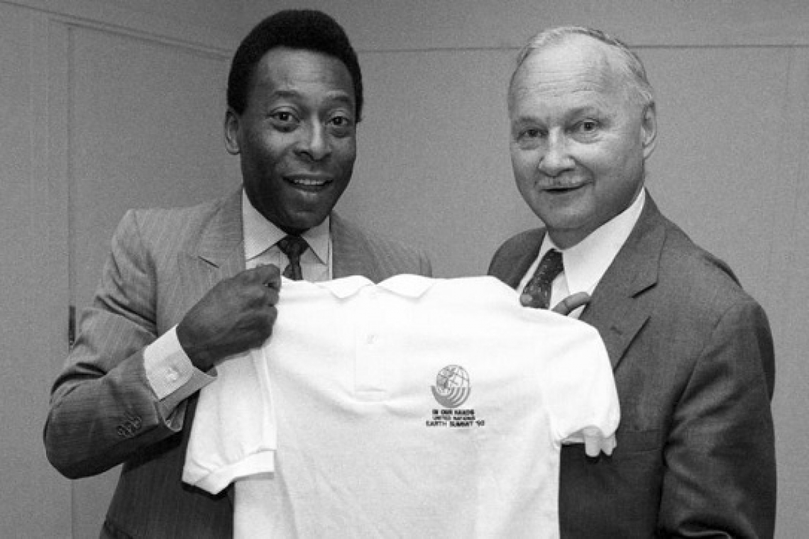 Pelé: parceria com a ONU em prol de um mundo melhor