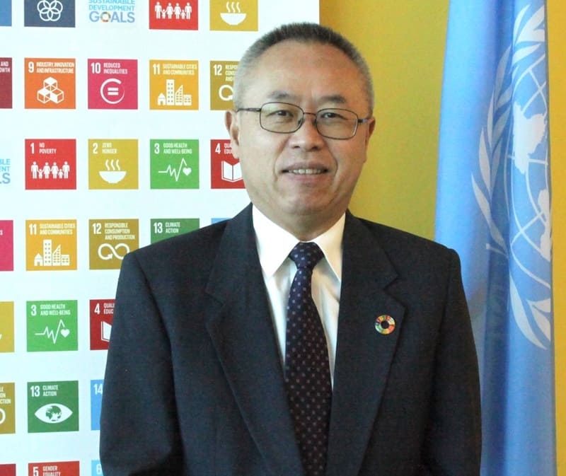 Li Junhua sub secretario geral da onu 1 papo reto